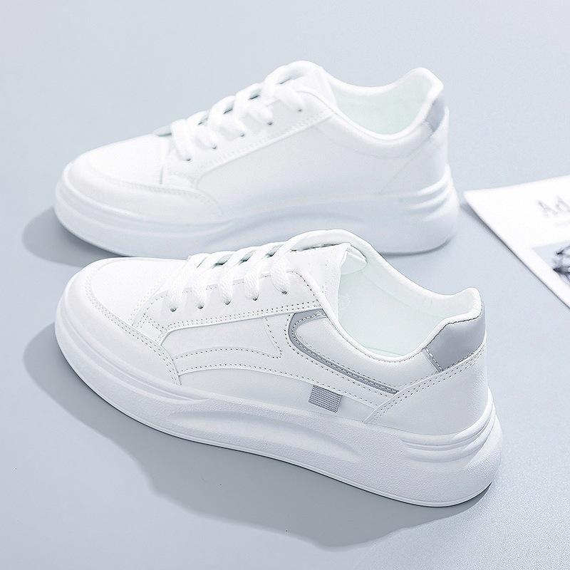 Little White Shoes Children's New Spring, Summer and Autumn Models Breathable and Versatile Female Students Campus Style Casual Board Shoes Female