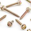 Zinc-Plated Hexagonal Head Self-Drilling Wood Screw Set