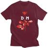 Custom Male Electronic Rock DDepeche Cool Mode T Shirts Short Sleeve Cotton Tshirt Classic Tshirt Casual Tees Clothing