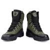 Bacca Bucci FLAME Original 7-Eye Moto Inspired Mild Water Proof High Top Ankle Snow Boots for Men