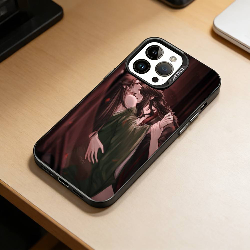 

Чехол для телефона SVSSS-Злодейский Шэнь Цинцю для iPhone 17,16,15,14,13,12,11 Plus,Pro Max,XS,Красочный серебряный чехол для телефона Funda Cover iPhone13