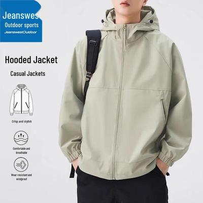 Jeanswest Men's Loose-Fit Outdoor Sport Jacket