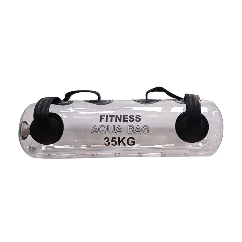 Průhledná PVC kombinovaná fitness taška na vodu a vzduch: Vážený dřep Z Energy Pack pro trénink rovnováhy