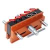 Precision Align Drill Locator Clamp Fixed Woodworking Clamp Wood Punch Tool  Mortise Drilling