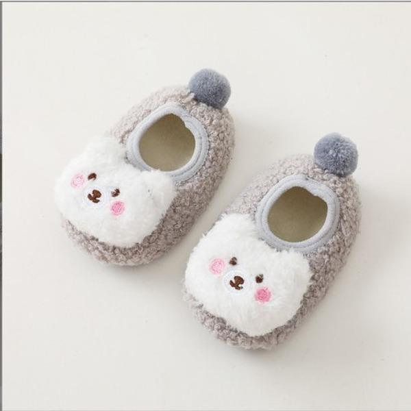 Anti-slip Baby Socks Newborn Winter Warm Floor Socks with Rubber Sole for Girls Boys Toddler Foot Infant Kids Floor Slippers New