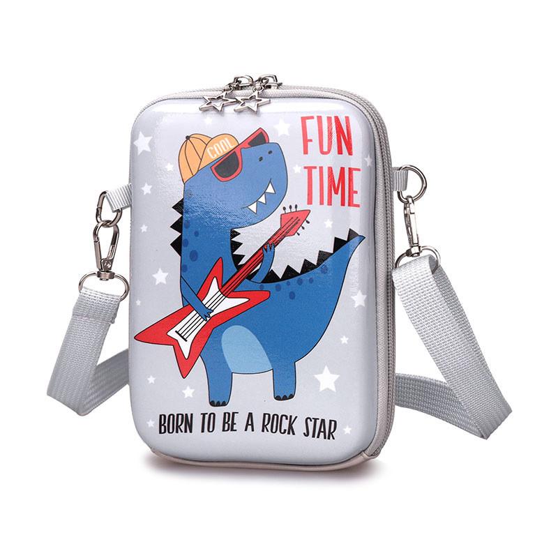 Animal Charming Print Dinosaur Bag For Children Made From Quality Polyester Lightweight