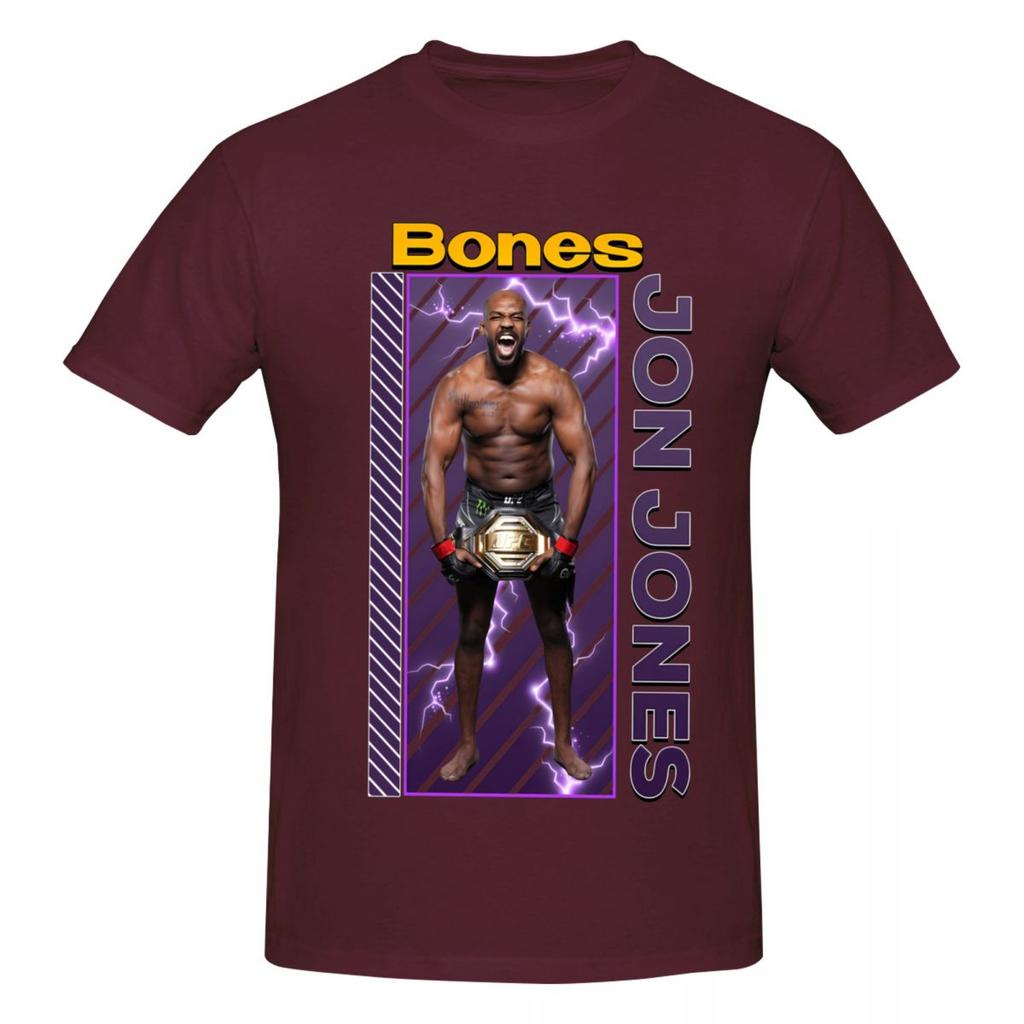 Jon Jones Bones Retro T Shirts Graphic Y2k Anime Cotton Unisex Wounisex T Shirts Tops