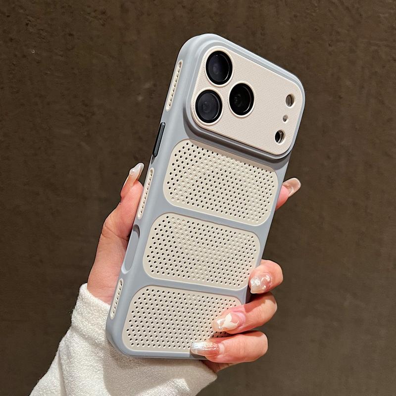 Cooling Heat Dissipation Magnetic Phone Case For iPhone 17 17e 16 15 14 13 Pro Max 16e For Magsafe Shockproof Hard PC Back Cover