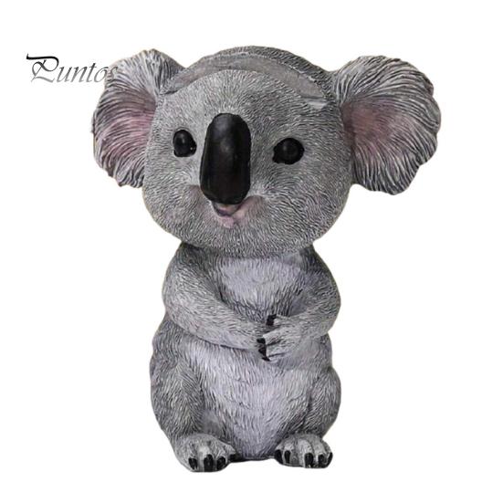 

Держатель для очков «Коала», подставка для очков, статуэтка животного из смолы, украшение для рабочего стола, нескользящая стойка для очков серый