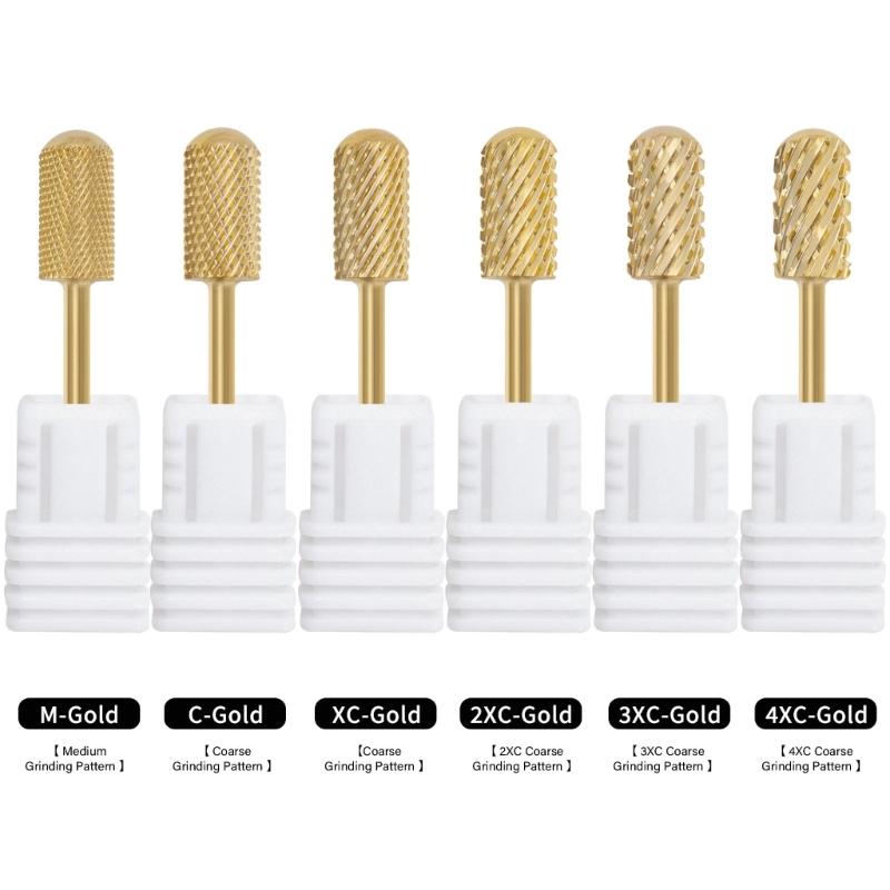 Drill Bits for Nails Tungsten Steel Nail Drill Bits Fast Remove Salon Bits Nail Milling Cutter Manicure Pedicure Tool