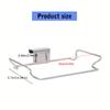 Space Efficient Kitchen Trash Bag Holder Sturdy Iron Garbage Bag Holder Kitchen Trash Bag Organizers for Household Use