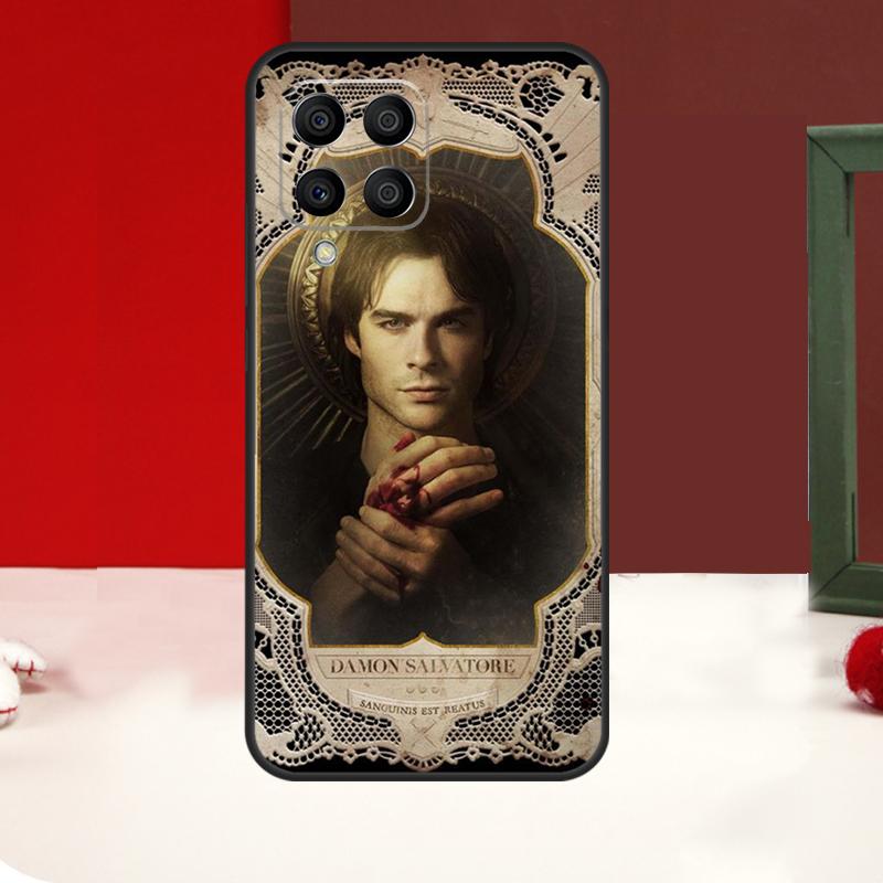 Damon Salvatore Vampire Diaries Case For Samsung Galaxy M55 M35 M15 M56 M36 M16 M31 M21 M13 M33 M53 M12 M32 M52 M14 M34 M54