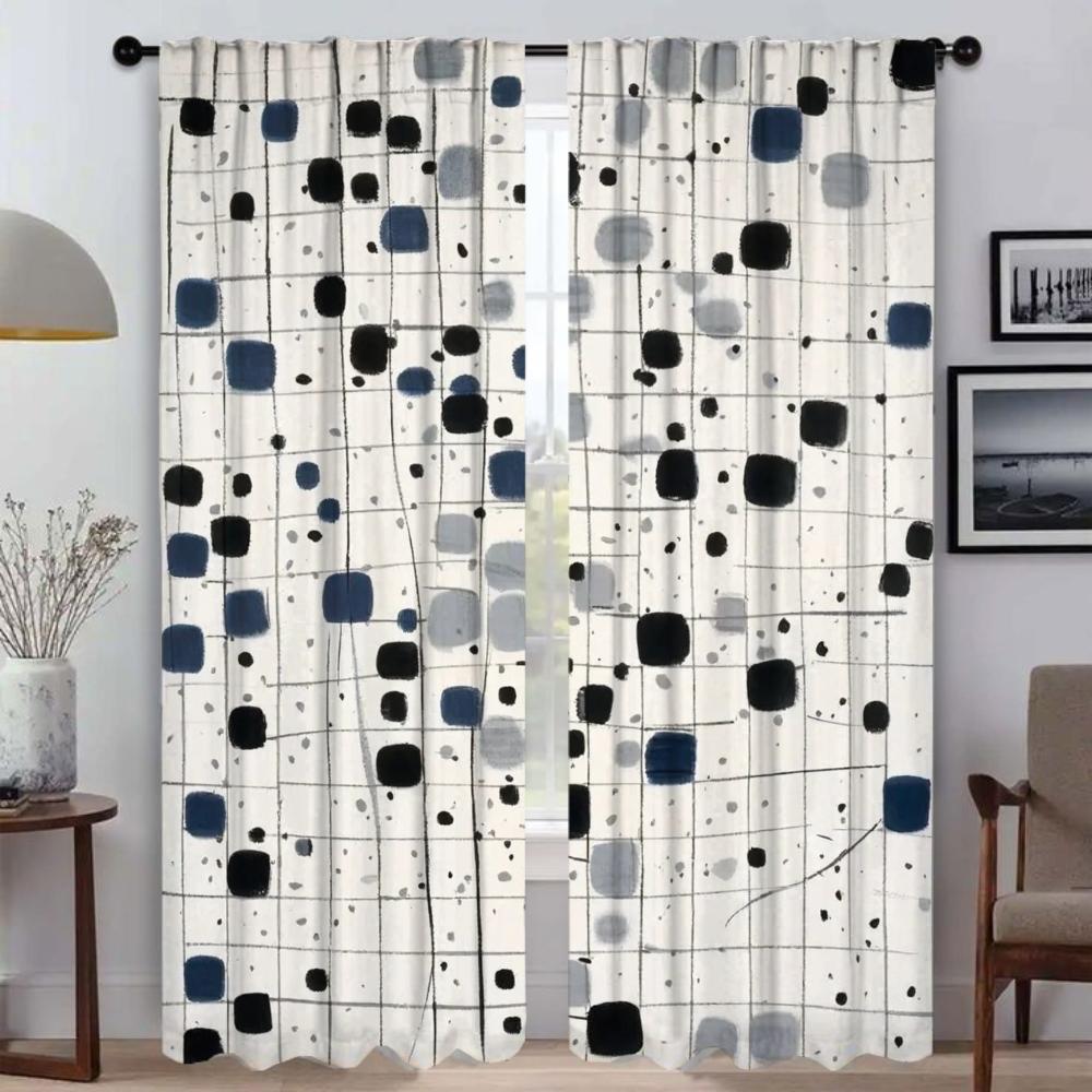 

Шторы Shades Diamond Anti-mosquito для гостиной, затемняющие шторы, тюль для спальни, украшение на Хэллоуин, перегородка для кухни W50xH70cmx2pcs-CL