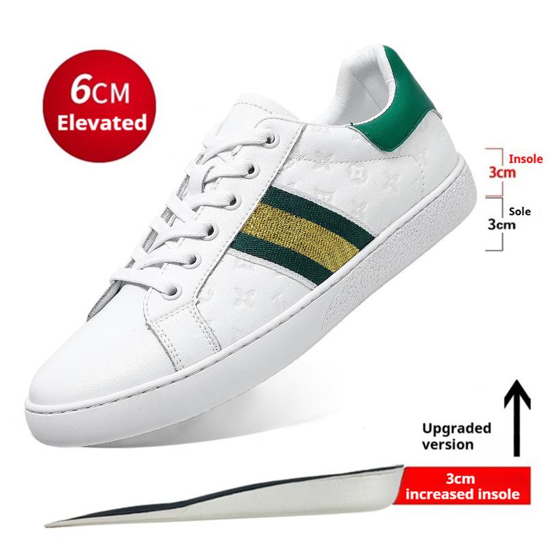 

Осенние повседневные кожаные маленькие белые туфли, импортная торговля, дышащая кожа первого слоя, мужские туфли для сноуборда 44 белый