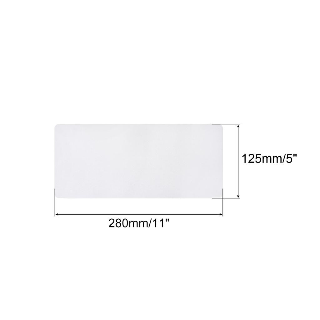 4Pcs Iron On Patches for Clothing Repair Fabric Repair Patches Iron-On Mending Fabric White