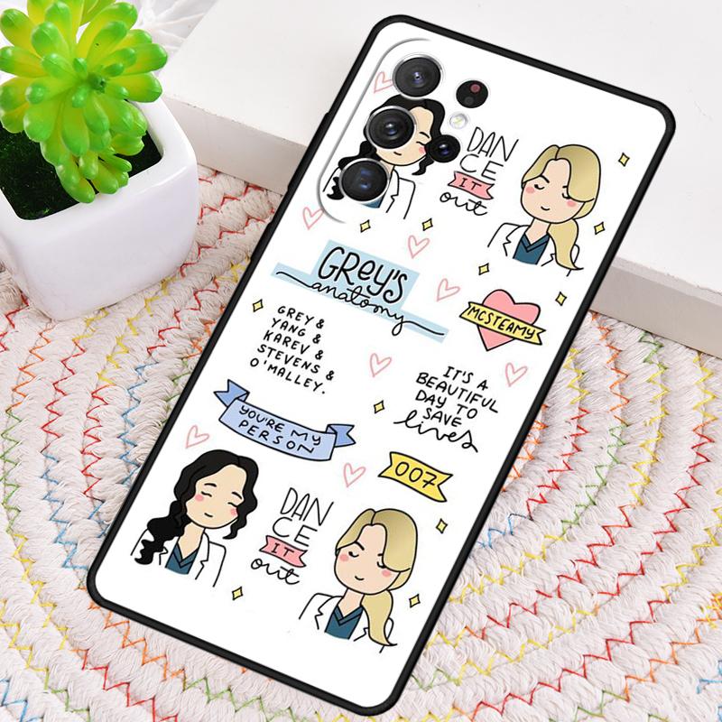 Greys Anatomy You're My Person Silicone Phone Case For Samsung Galaxy note 10 pro S26 S25 S24 S23 S22 S21 Plus Ultra Capa Cover