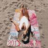 Puella Magi Madoka Magica Anime Beach Towel For Kids Bath Towel Pool Towel Vacation Gift Picnic Towel Party Gift