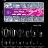 Xiaomi 600pcs Ultra Short Square Soft Gel Toe Nails Clear Full Cover Pre Shaped Fake Foot Nail Tips DIY Extension Press On Toes