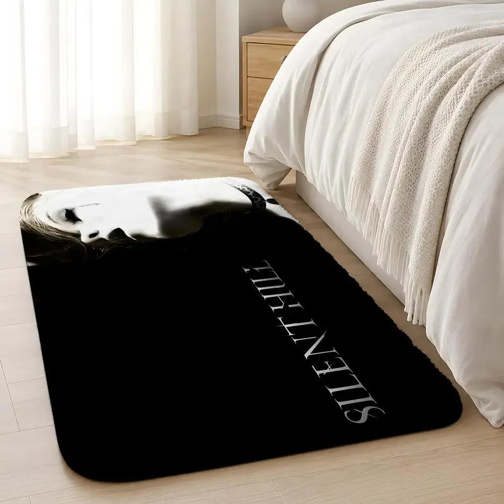 Anime Hot S-Silent Fun H-Hill Floor Mat Machine Washable Soft Flannel Area Rug, Non-Slip Absorbent Floor Mat for Living Room