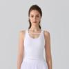 Women's Sexy Breathable Yoga Tank Top with Chest Pad and Wide Straps