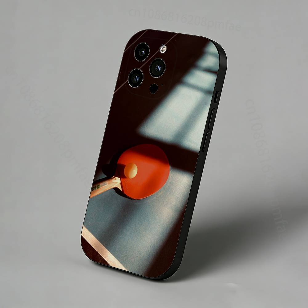 

Sport Ping Pong iPhone Case For 17,16,15,14,13,12,11 Pro,Max,Plus,X,XS,XR,SE,Mini Back Protector Cover iPhone15promax