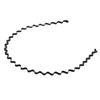 Men's Women's Black Wavy Hair Head Hoop Band Fashion Sport Headband Hairband