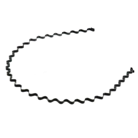 Men's Women's Black Wavy Hair Head Hoop Band Fashion Sport Headband Hairband