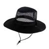 New Large Brimmed Mesh Fishing Hat Foldable Anti-UV Mountaineering Cap Waterproof Quick-Drying Sun Hat Fishing