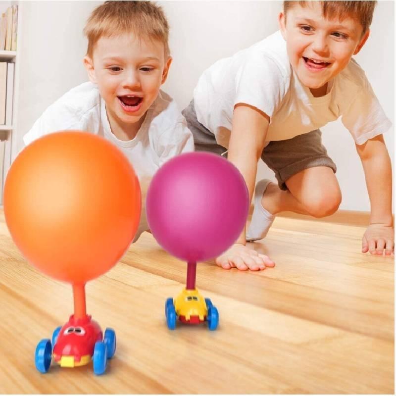 Exciting Air-powered Balloon Car For Kids Educational Toy With Multiple Colors