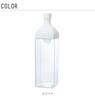 HARIO Kirk Bottle, 1200ml, Smoky Green, Resin, Vertical and Horizontal, with Tea Strainer, Made in Japan, KAB-120-SG