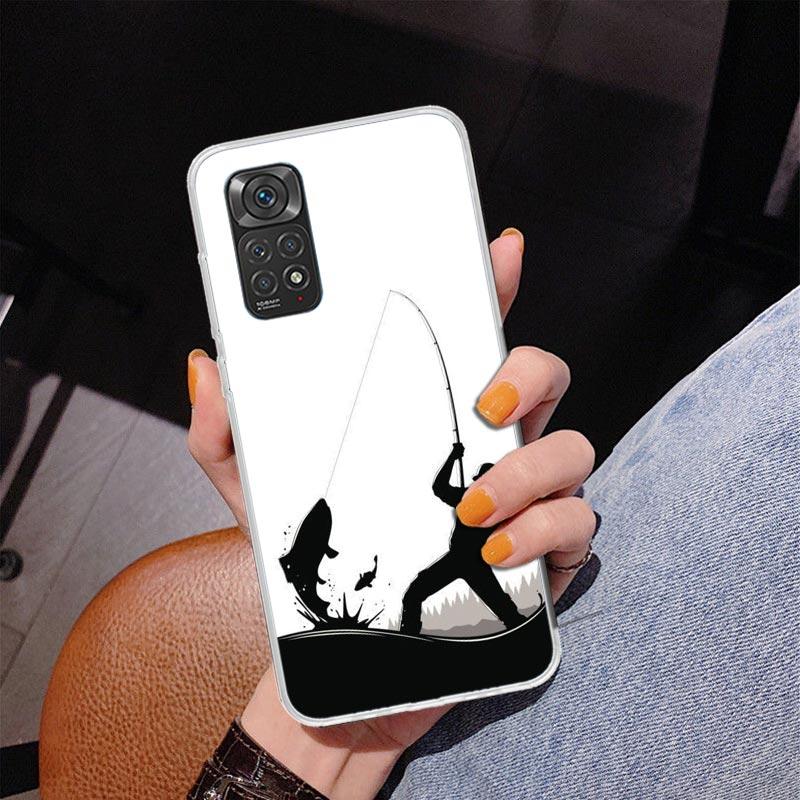 Hunting Fishing Man Phone Case For Xiaomi Redmi Note 15 14 13 12S 12 11 Pro Plus 14S 11S 11E 10 10S 11T 5G Personalized Cover Re