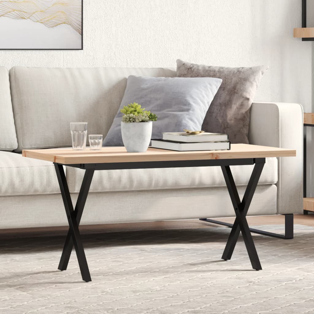 Vidaxl Stolik Kawowy Z Nogami W Kształcie Litery X, 90X40X45,5 Cm