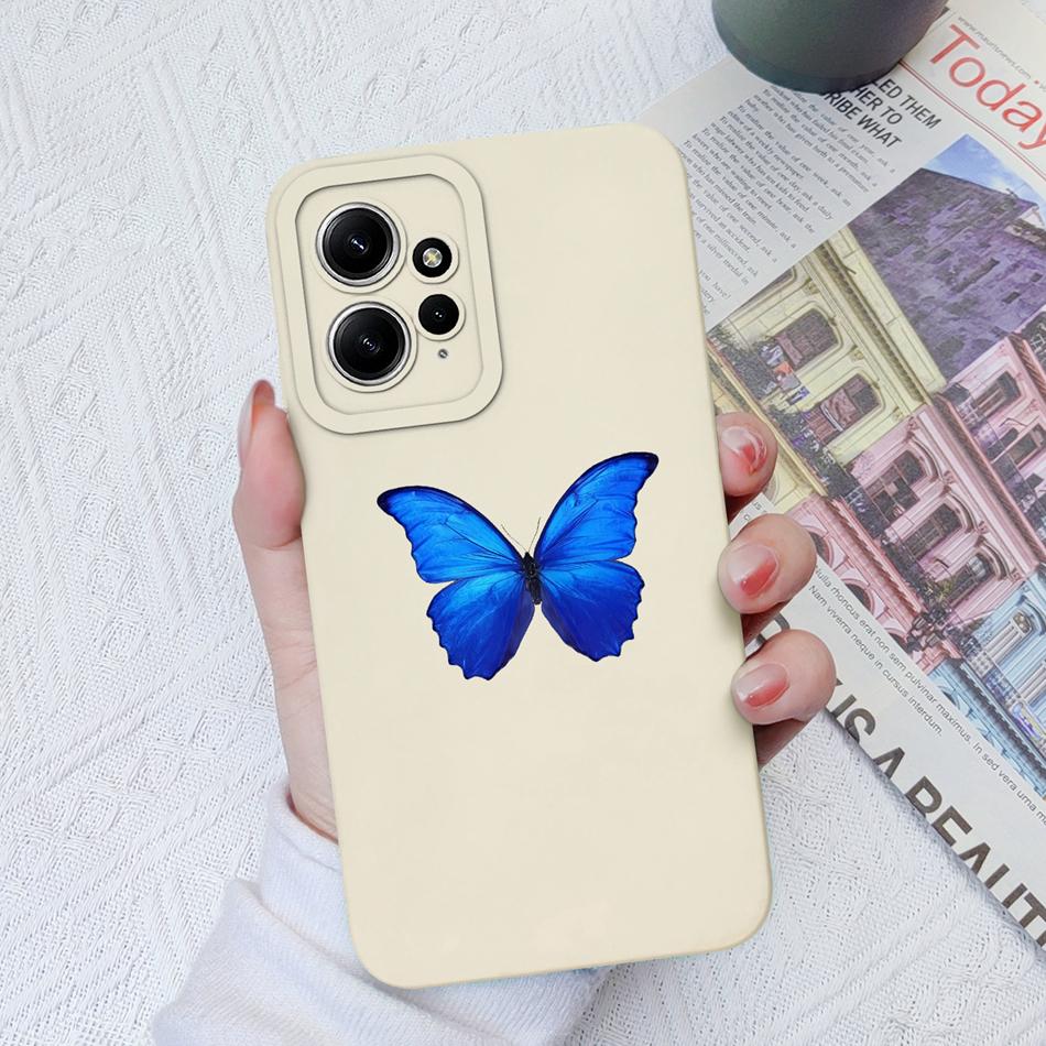 For Redmi Note 12 Pro Plus Case Love Heart Soft Liquid Silicone Full Protection Phone Cover For Xiaomi Redmi Note12 12Pro 4G 5G