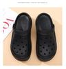 Women's Outdoor Anti-Slip Odor-Resistant Thick-Soled Height-Boost Color-Block Sandals & Summer Slippers