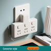 Universal Multi-Port Power Strip with Wireless Conversion and International Socket Compatibility
