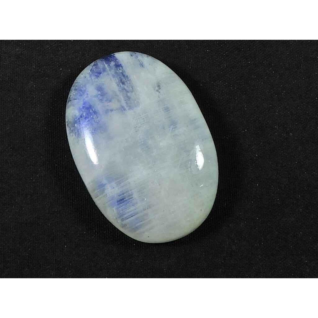 AAA Natural Rainbow Moonstone Oval Cabochon Loose Loose Gemstone 20X38X7MM SK-1803