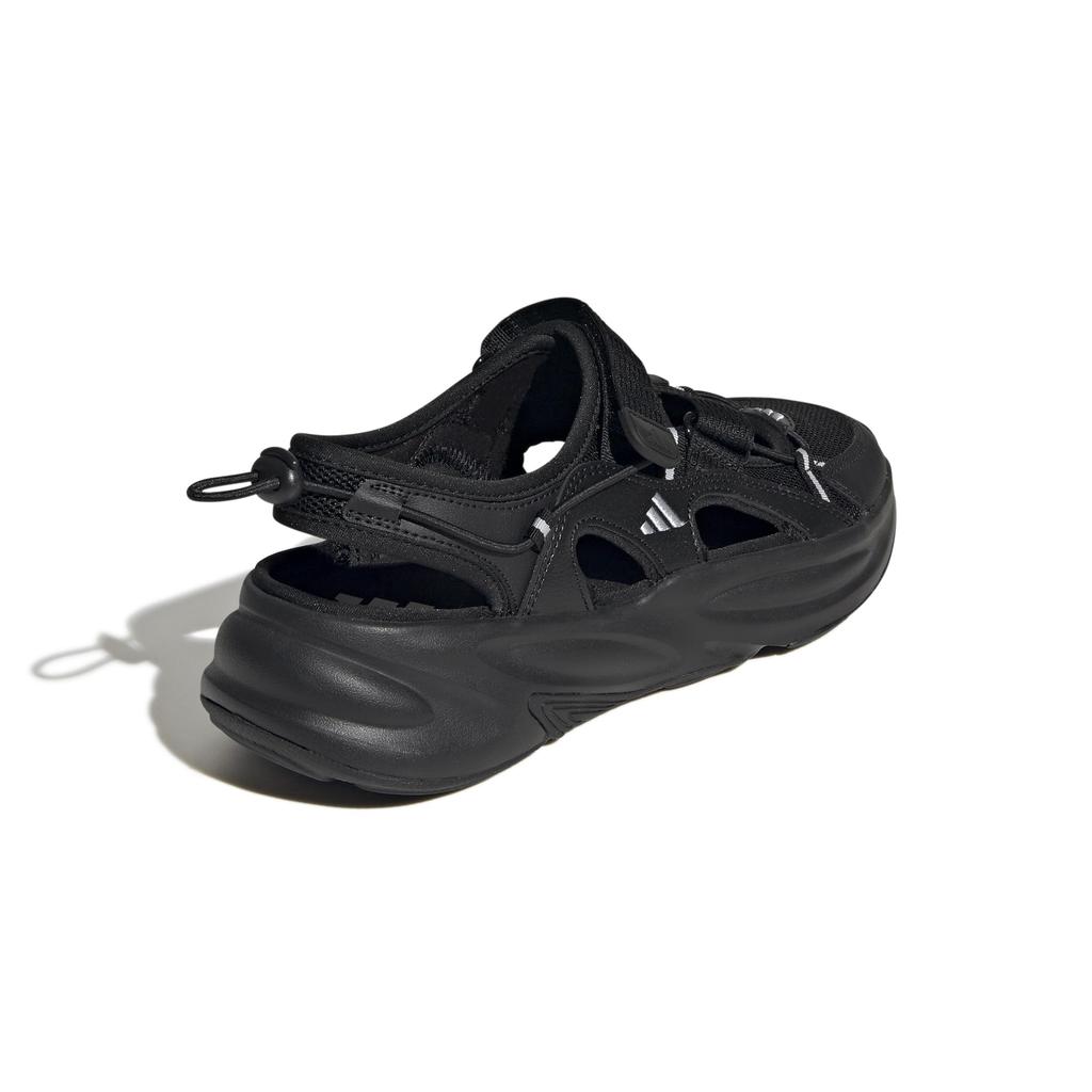 Adidas OZWAVE Sports Sandals OOG66 Core Metallic Cm Women's Black/Core Black/Silver (JS4582) 26.5