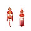 Lucky Fu Character Velvet Spring Festival Pendant Hanging Decor Ceiling Ornament for Chinese New Year Home Entryway Party 2026