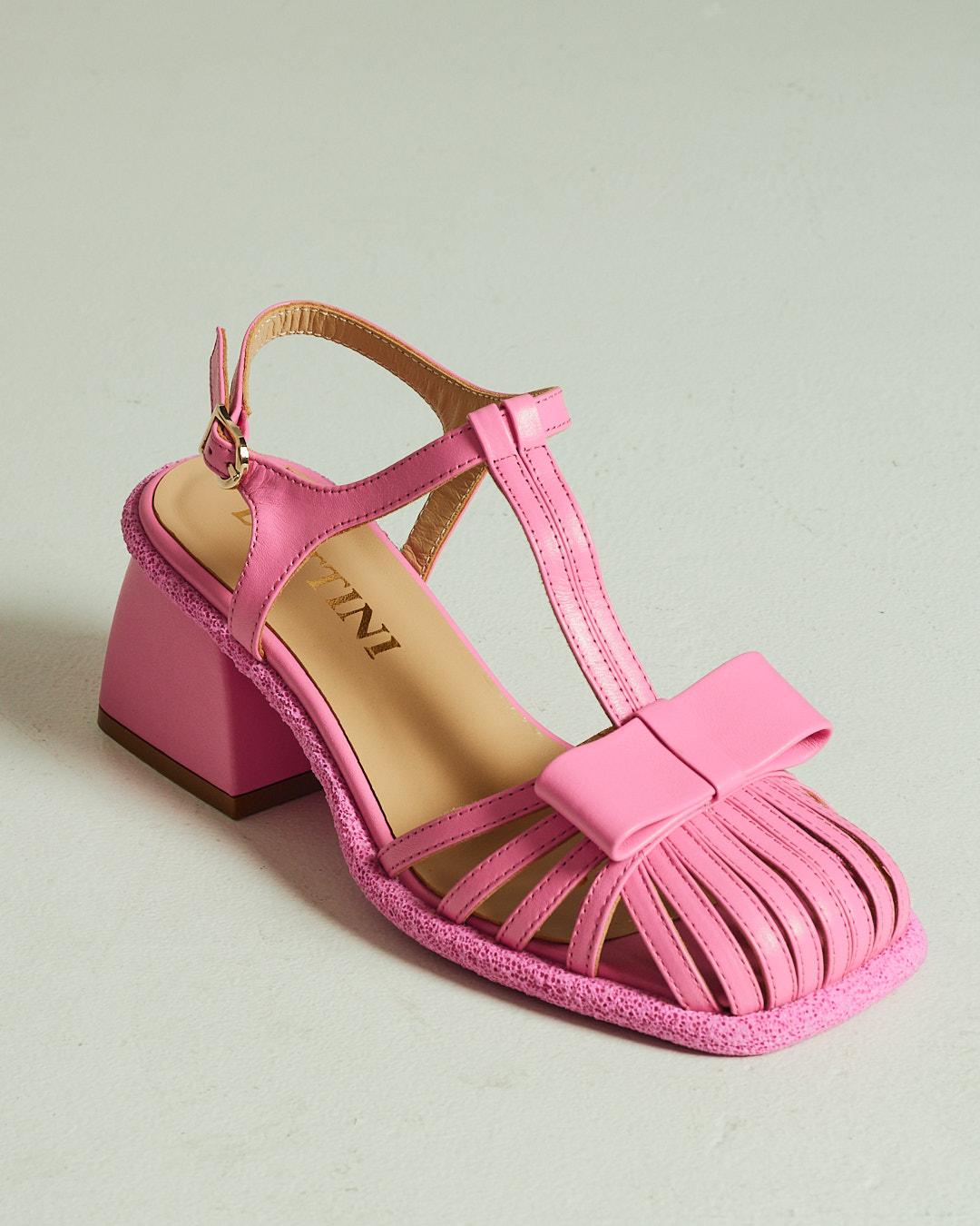 

Босоніжки на підборах Lottini 53462 36 рожеві шкіра 38 рожевий