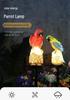 Cross-border Solar Resin Parrot Lawn Lamp - Outdoor Decorative Ground Light