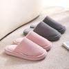 2025 New Women's Plush Cotton Slippers: Thick-Soled, Warm, Autumn/Winter Indoor Shoes