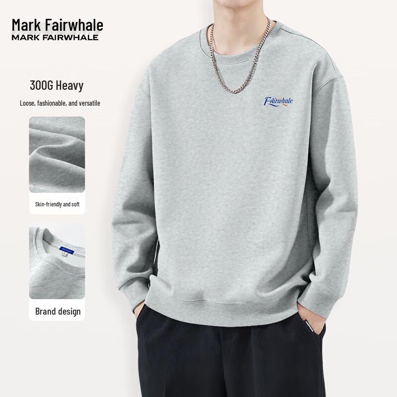 Mark Hua Fei Men s Heavyweight Crew Neck Sweatshirt XL