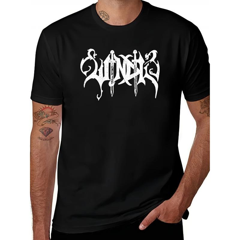 Windir T-shirt, Classic T-shirt, Anime T-shirt, Croswit T-shirt, Men s T-shirt with Fun Patterns, Men s Short-sleeved T-shirt with  Prints S