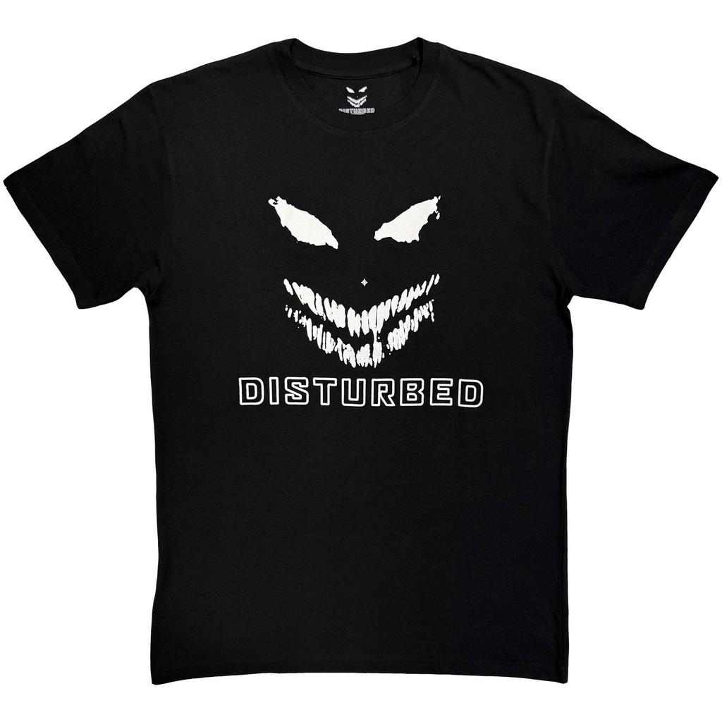 Disturbed Logo Mono TShirt Unisexs