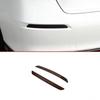 2x Smoked For Honda Civic 2022-2023 Rear Bumper Fog Light Cover Reflector Trim