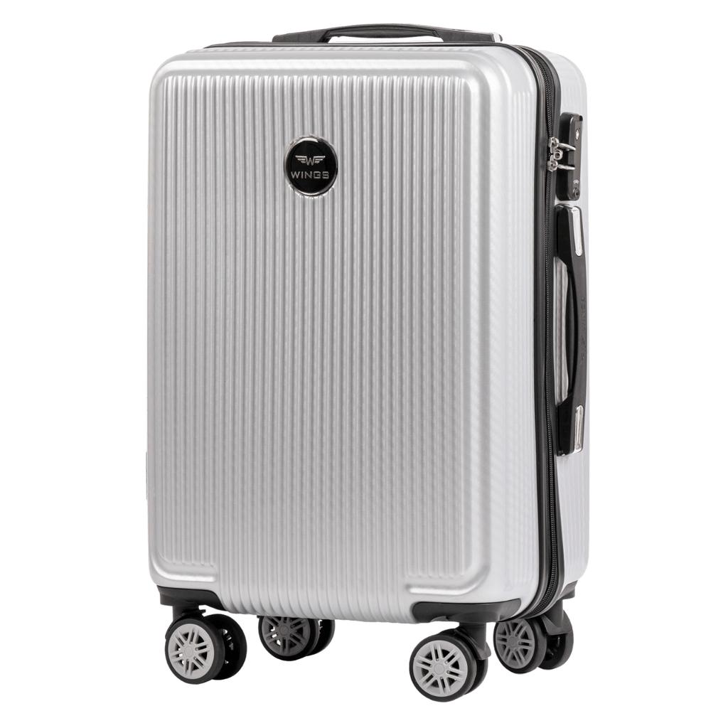 Wings Pc African Eagle 2.0 Cabin Suitcase 20" Silver