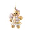 Gingerbread Man Christmas Hanging Decoration Gold Party Atmosphere Decoration  Gift