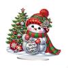 Christmas Craft Kit Tabletop Ornament for Adults Beginner Art Decor Creative DIY Home