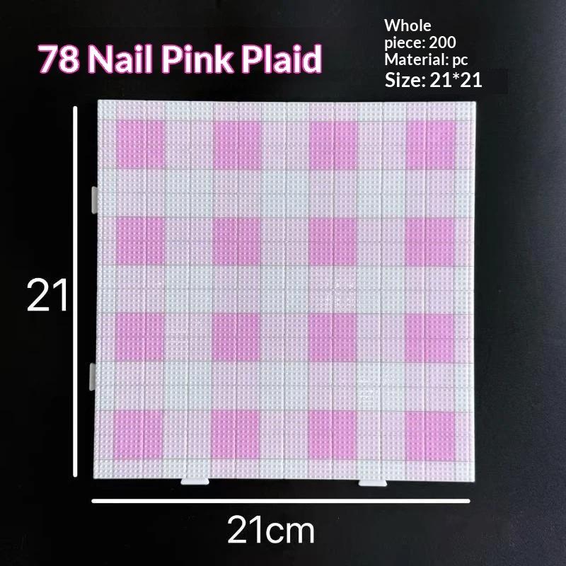 78x78 Stifte 2,6 mm Hitzebeständige Bügelperlen Steckplatten Wiederverwendbare Platten für Perler Hama Perlen Gruppenbastelaktivitäten