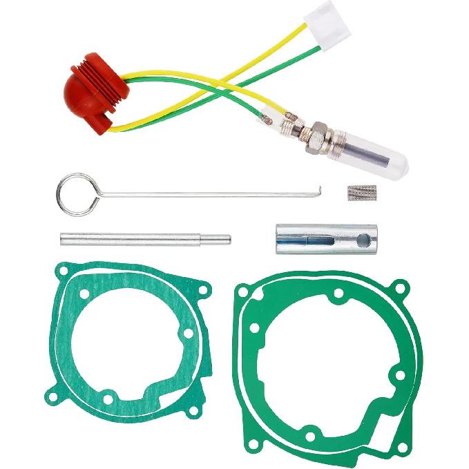 12V Diesel Heater Glow Plug Repair Kit, 9Pcs 2KW 5KW 8KW Chinese Diesel Parking Heater Gasket Ceramic Ignition Plug, XGL7PCS